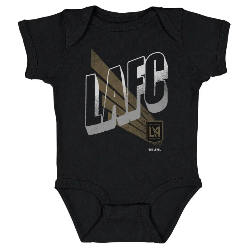 lafc wave bold wht - kids baby onesie