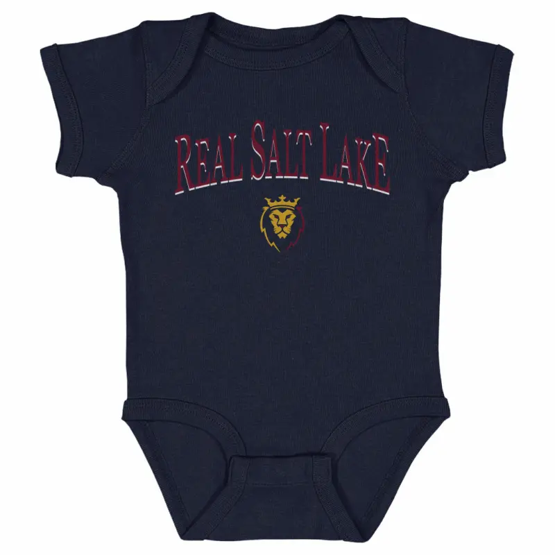 real salt lake arch wht - kids baby onesie