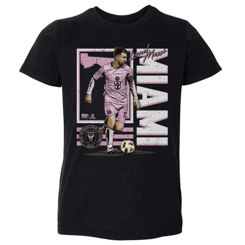 lionel messi inter miami cf state wht - kids toddler t-shirt