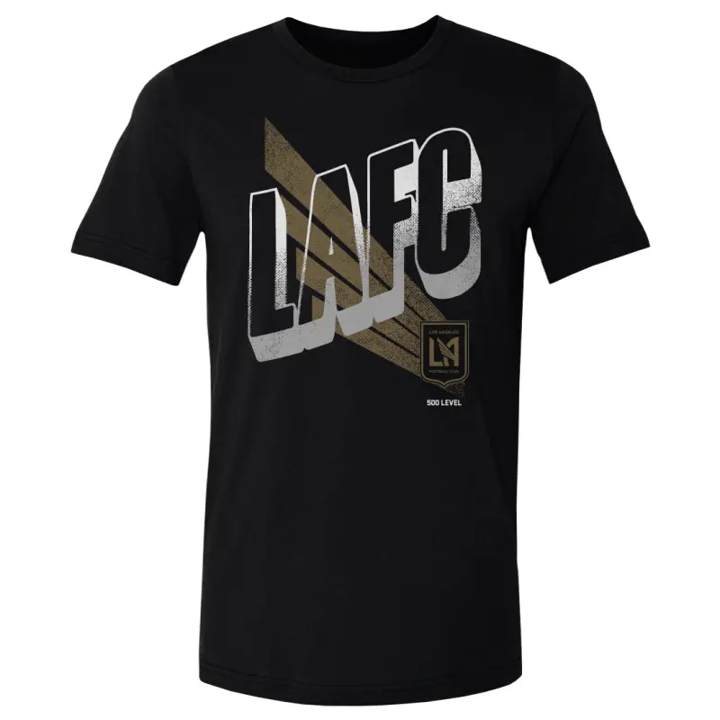 lafc wave bold wht - mens cotton t-shirt