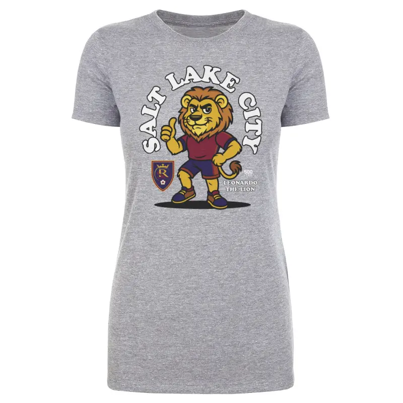 real salt lake mascot wht - womens t-shirt